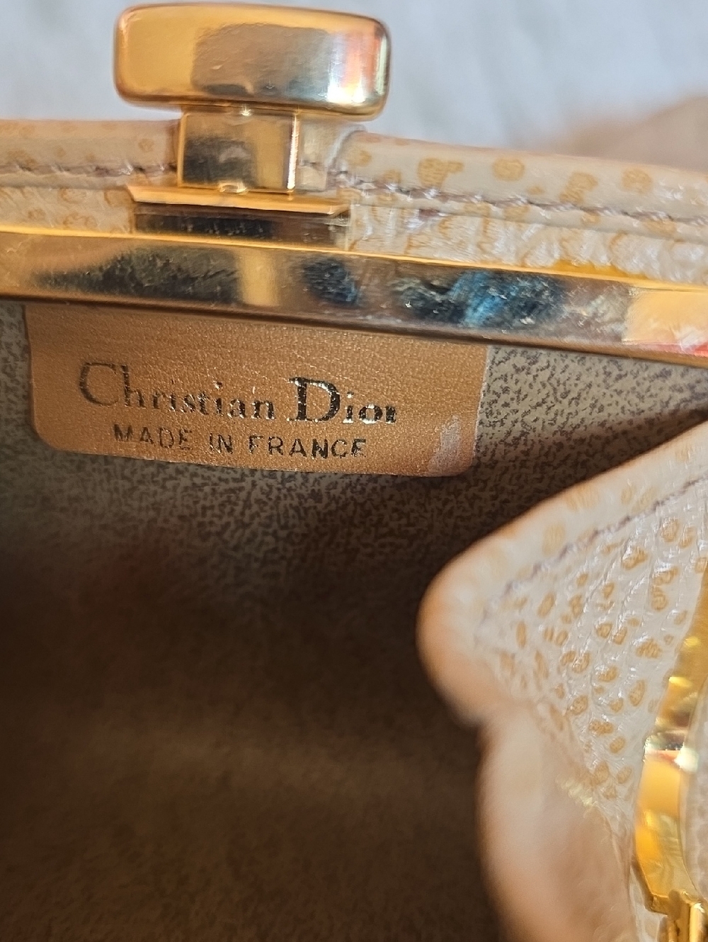 Christian Dior Sling Honeycomb Bag with Coin Purse - Picture 10 of 14